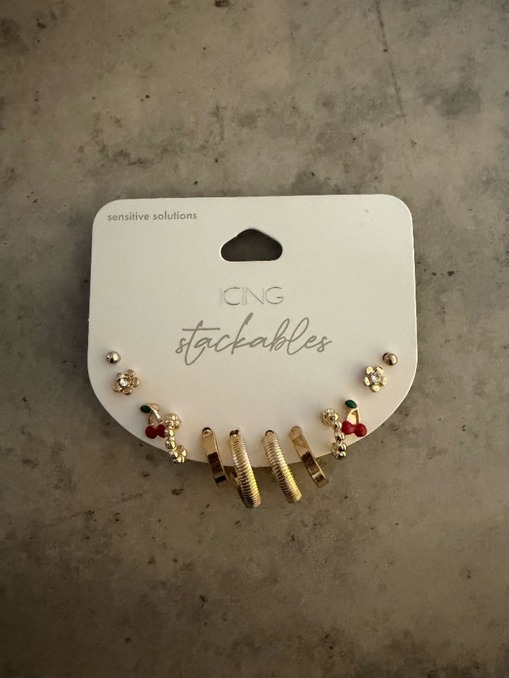 NWT Icing Earring Stackables